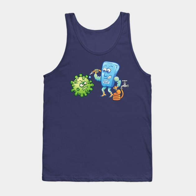 Soap and water are still the best way to fight coronavirus. Wash your hands! Tank Top by zooco